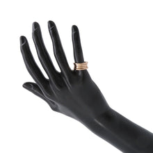 Load image into Gallery viewer, BVLGARI B.Zero1 2-band Ring Size 47/#7 18K Pink Gold
