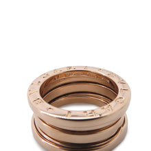 Load image into Gallery viewer, BVLGARI B.Zero1 2-band Ring Size 47/#7 18K Pink Gold
