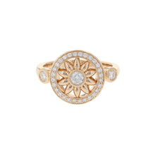 Load image into Gallery viewer, HARRY WINSTON Winston Gate Ring Size Approximately No. 13FRDRRD1MWG 18K Pink Gold
