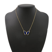 Load image into Gallery viewer, Van Cleef &amp; Arpels Lucky Alhambra Papillon Necklace 18K Yellow Gold
