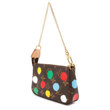 Load image into Gallery viewer, LOUIS VUITTON Mini Pochette Accessoires RedM81866 Monogram Painted Dot Size Mini
