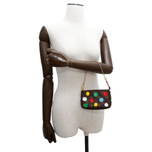 Load image into Gallery viewer, LOUIS VUITTON Mini Pochette Accessoires RedM81866 Monogram Painted Dot Size Mini
