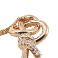 Load image into Gallery viewer, TIFFANY&amp;Co. Knot Key Pendant Size Large72984153 18K Pink Gold
