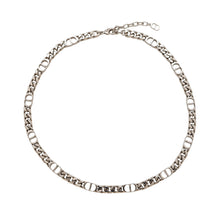 Load image into Gallery viewer, Dior CD Icon Chain Link Necklace BlackN1574HOMMT_D000 Metal
