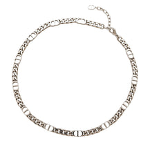 Load image into Gallery viewer, Dior CD Icon Chain Link Necklace BlackN1574HOMMT_D000 Metal
