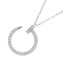 Load image into Gallery viewer, CARTIER Juste Un Clou Necklace DiamondB7224897 18K White Gold
