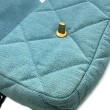 Load image into Gallery viewer, CHANEL CHANEL19 ChainShoulder Bag Turquise BlueAS1160 Denim
