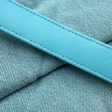 Load image into Gallery viewer, CHANEL CHANEL19 ChainShoulder Bag Turquise BlueAS1160 Denim
