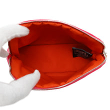 将图像加载到图库查看器中，HERMES ★Bolide Pouch Hibiscus Canvas Leather Size Mini
