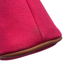 将图像加载到图库查看器中，HERMES ★Bolide Pouch Hibiscus Canvas Leather Size Mini
