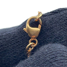将图像加载到图库查看器中，HERMES Pop Ash Necklace Size Mini Black Lacquer Gold Plated
