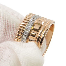 将图像加载到图库查看器中，Boucheron Quatre Radiant Diamond Ring Large Size 55/#15 LargeJRG02484 K18PG K18WG

