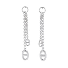 Load image into Gallery viewer, HERMES Chaine d&#39;Ancre New Farandole Earrings Size PM SV925
