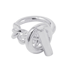 将图像加载到图库查看器中，HERMES Croisette Ring Size MM/54/#14 SV925
