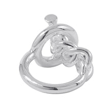 将图像加载到图库查看器中，HERMES Croisette Ring Size MM/54/#14 SV925
