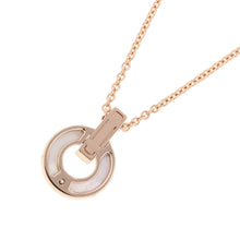 将图像加载到图库查看器中，BVLGARI ★BVLGARI・BVLGARI Openwork Necklace357546 18K Pink Gold

