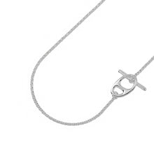 Load image into Gallery viewer, HERMES Chaine d&#39;Ancre Punk Necklace Size 40 SV925
