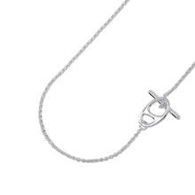 Load image into Gallery viewer, HERMES Chaine d&#39;Ancre Punk Necklace Size 42 SV925
