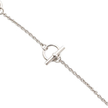 Load image into Gallery viewer, HERMES Mini Maillon Necklace Size PM Black Metal Lacquer
