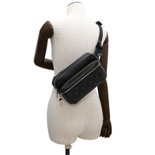 Load image into Gallery viewer, LOUIS VUITTON Bumbag / Outdoor NoirM30245 Monogram Eclipse Taiga Leather
