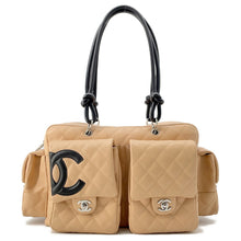 将图像加载到图库查看器中，CHANEL Cambon Line Multi-Pocket Bag BeigeA25173 Leather

