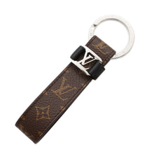将图像加载到图库查看器中，LOUIS VUITTON Keychain・LVDragonne BrownM62709 Monogram Calf Leather
