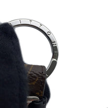 将图像加载到图库查看器中，LOUIS VUITTON Keychain・LVDragonne BrownM62709 Monogram Calf Leather
