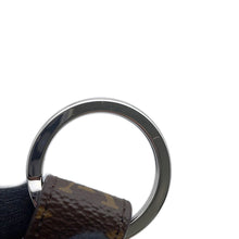 将图像加载到图库查看器中，LOUIS VUITTON Keychain・LVDragonne BrownM62709 Monogram Calf Leather
