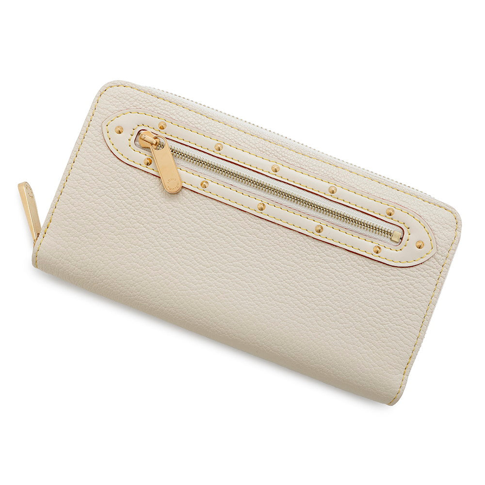 LOUIS VUITTON Zippy Wallet BlancM93026 Suhali