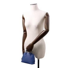 将图像加载到图库查看器中，HERMES Bolide 1923 Blue Tie Chevre Myzore Goatskin Size Mini
