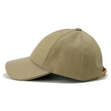 Load image into Gallery viewer, LOUIS VUITTON Cap LV First Size M KhakiM7127M Cotton100% Leather
