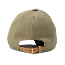 Load image into Gallery viewer, LOUIS VUITTON Cap LV First Size M KhakiM7127M Cotton100% Leather
