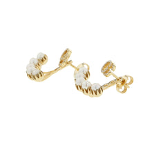 将图像加载到图库查看器中，GUCCI Double G Earrings 18K Yellow Gold
