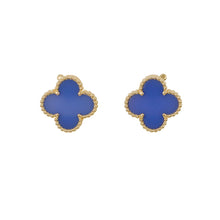 Load image into Gallery viewer, Van Cleef &amp; Arpels Vintage Alhambra EarringVCARP9SZ00 18K Yellow Gold
