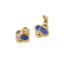 Load image into Gallery viewer, Van Cleef &amp; Arpels Vintage Alhambra EarringVCARP9SZ00 18K Yellow Gold
