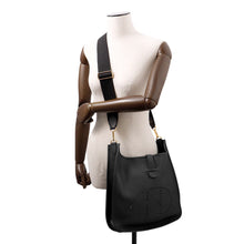 Load image into Gallery viewer, HERMES Evelyne 3 Black Taurillon Clemence Size GM
