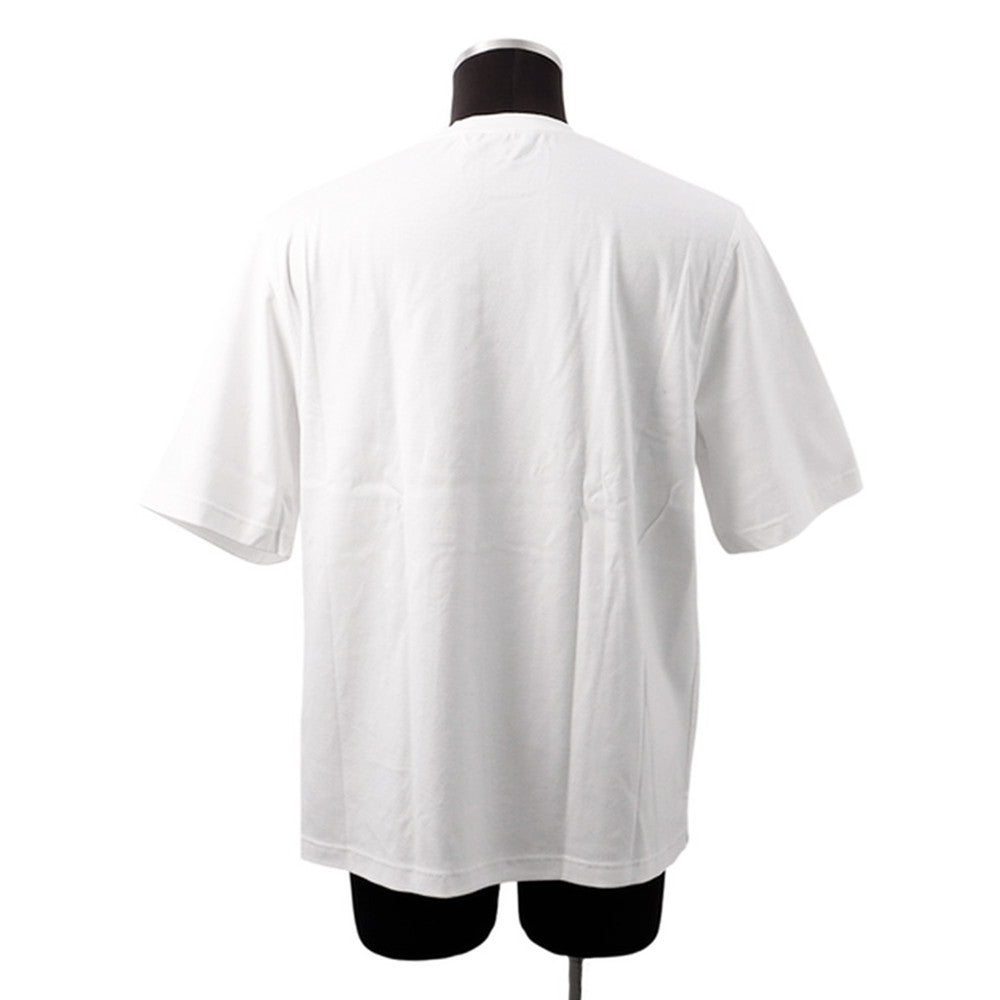HERMES TShirt Fragments Equestres Size S White Cotton100