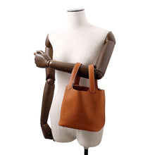 Load image into Gallery viewer, HERMES Picotin Lock Fauve Barenia Leather Fauve Size PM
