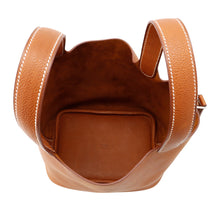 Load image into Gallery viewer, HERMES Picotin Lock Fauve Barenia Leather Fauve Size PM
