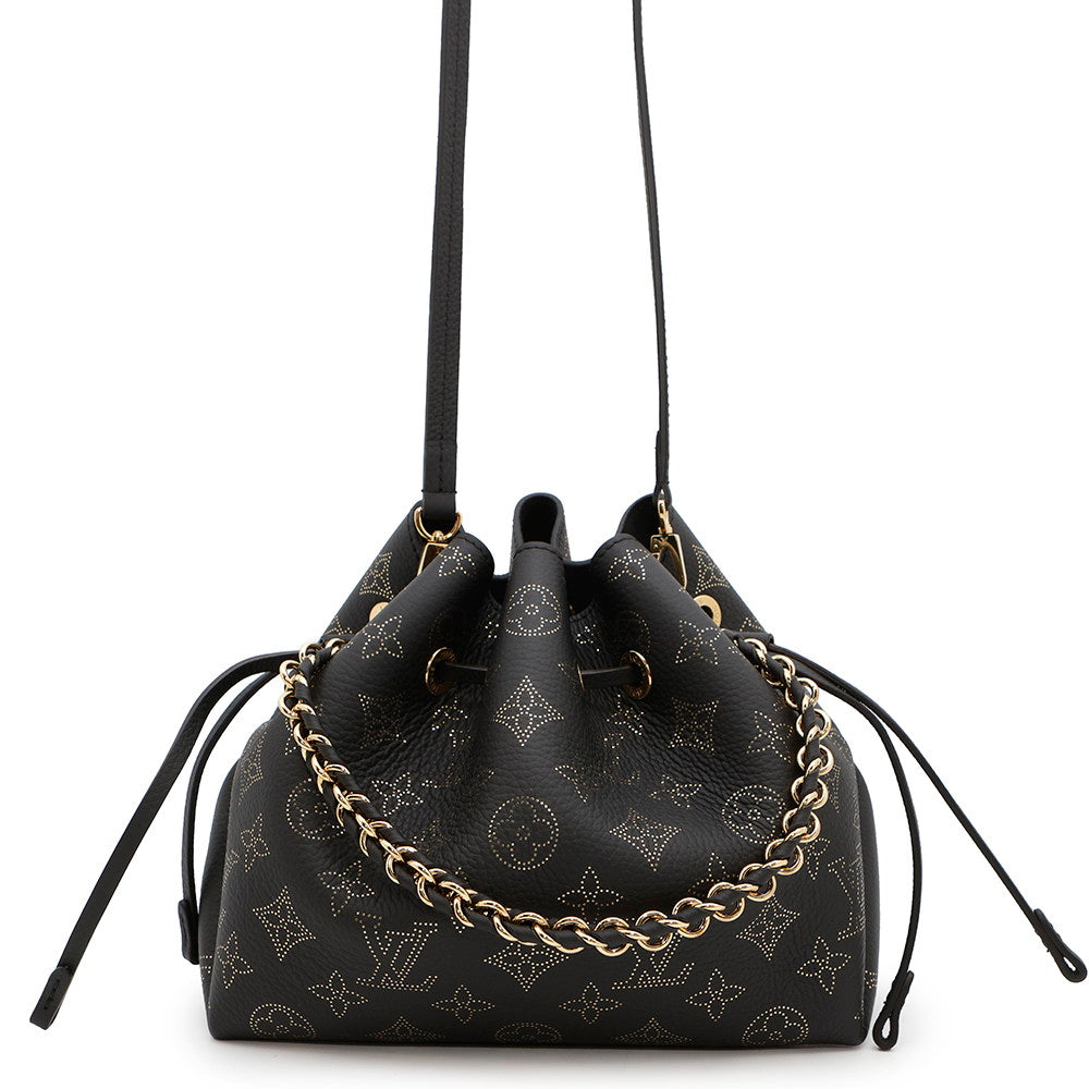 LOUIS VUITTON Bella NoirM23392 Monogram Mahina