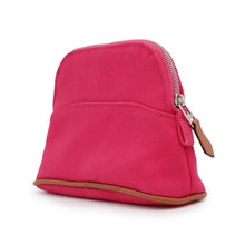 将图像加载到图库查看器中，HERMES Bolide Pouch Hibiscus Cotton Leather Size Mini mini
