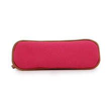 将图像加载到图库查看器中，HERMES Bolide Pouch Hibiscus Cotton Leather Size Mini mini
