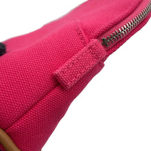 将图像加载到图库查看器中，HERMES Bolide Pouch Hibiscus Cotton Leather Size Mini mini
