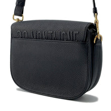 将图像加载到图库查看器中，Dior Bobby Shoulder Bag BlackM9319UBBN Grained CalfLeather Size Medium
