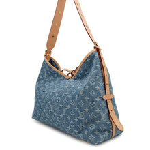 Load image into Gallery viewer, LOUIS VUITTON Carriol NM BlueM46855 Monogram Denim Size MM
