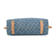Load image into Gallery viewer, LOUIS VUITTON Carriol NM BlueM46855 Monogram Denim Size MM
