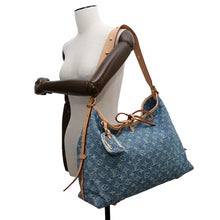 Load image into Gallery viewer, LOUIS VUITTON Carriol NM BlueM46855 Monogram Denim Size MM
