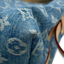 Load image into Gallery viewer, LOUIS VUITTON Carriol NM BlueM46855 Monogram Denim Size MM

