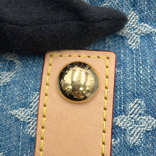 Load image into Gallery viewer, LOUIS VUITTON Carriol NM BlueM46855 Monogram Denim Size MM
