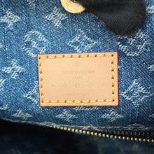 Load image into Gallery viewer, LOUIS VUITTON Carriol NM BlueM46855 Monogram Denim Size MM
